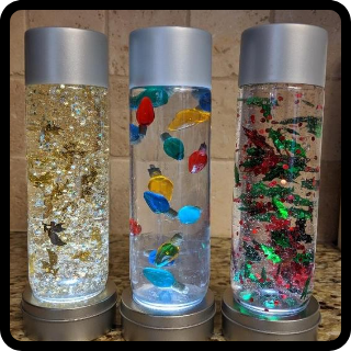 Seasons and Weather Sensory Bottles – Tea in the Wild
